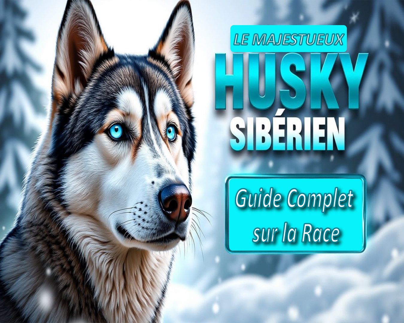 Le Majestueux Husky Sibérien : Une Vue d’Ensemble Complète